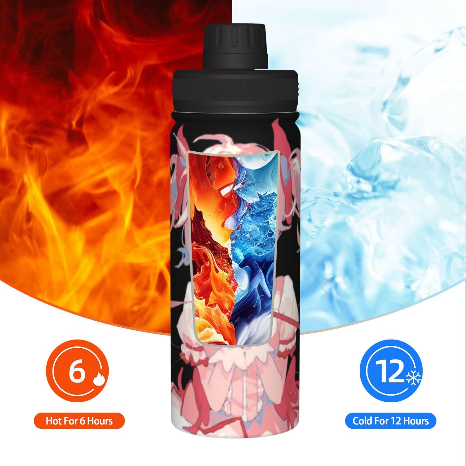 Amazon | 魔法少女まどか☆マギカ (12) 魔法瓶 水筒 スポーツボトル