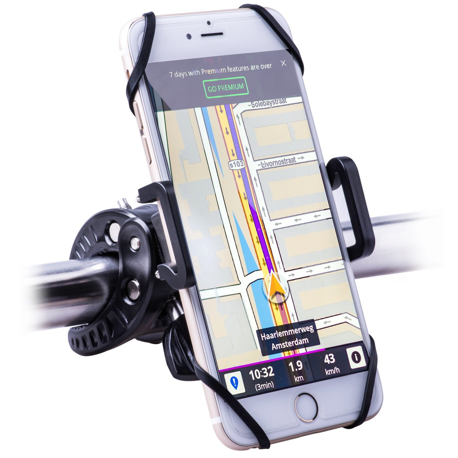 BLACK FALCON BICICLETA PARA TELéFONOS MóVILES, SMARTPHONE UNIVERSAL