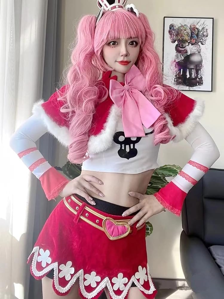 ONE PIECE コスプレ衣装 ペローナ ウィッグ付き 713zD0C9UcL._UY1000_.jpg