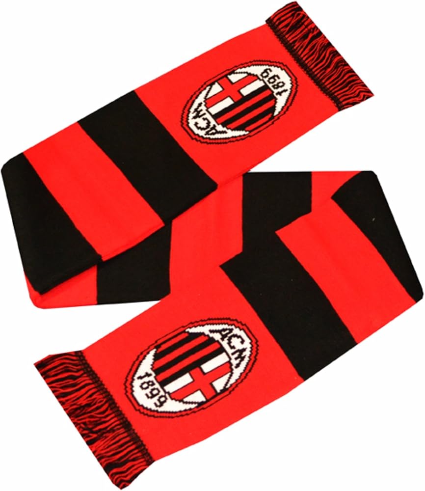 A.C. Milan フリンジ付きスカーフ 新品 AC Milan adidas スカーフ