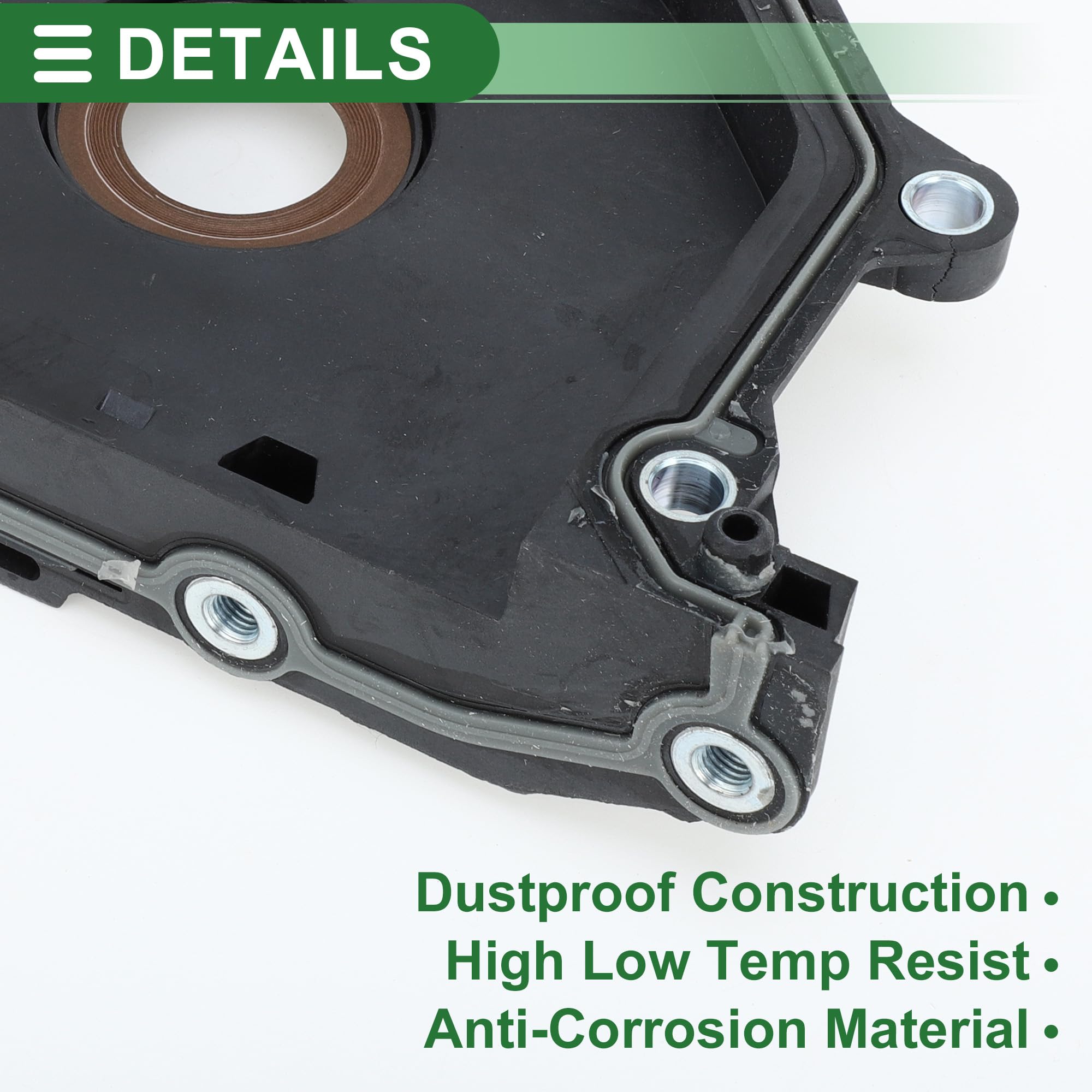 Motoforti Guarnizione dell'albero motore con flangia Guarnizione principale per A3 2015-2016 No.04L103151A