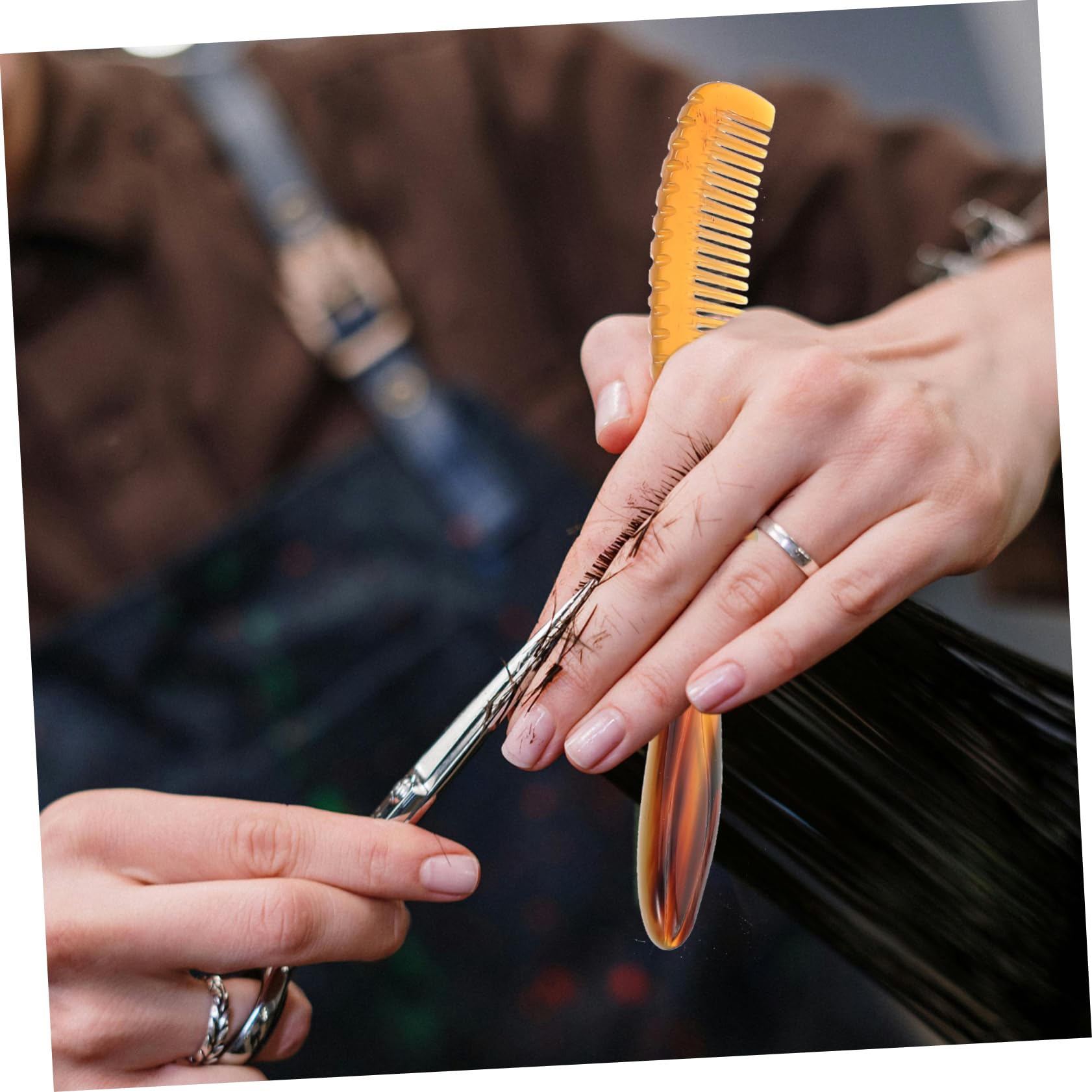 FOMIYES 5 Uds Peine De Cuerno Pequeño Peine De Finos Para Cabello Mojado s Para Estilista De De Pelo s Para Cabello Para Desenredar De