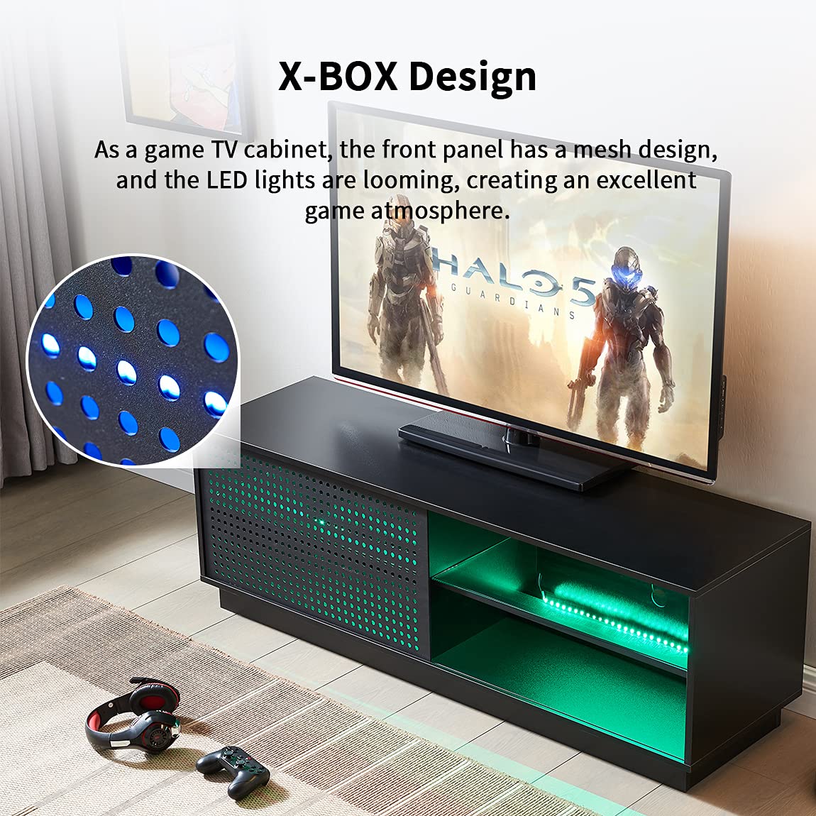 Generic Gaming TV Stand TV LED TV Stand for 65 inch TV