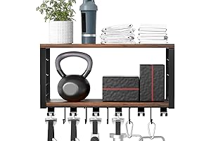 2 Tier Floating Shelf for Home Gym