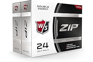 WILSON Staff Zip Golf Balls: 24-Pack Clearance Sale Extravaganza