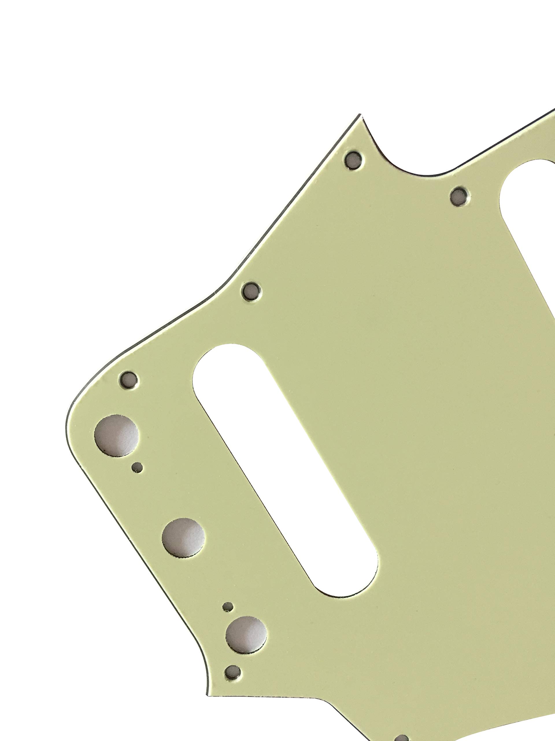 Guitar Parts For Fender US Classic Player Jaguar Guitar Pickguard (3 Ply Vintage Green)