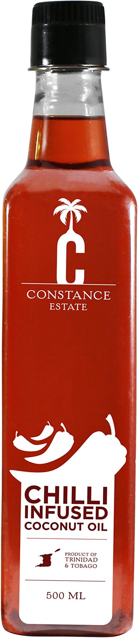 Constance Estate Chili Infused Coconut Oil (16 Ounce/ 500ml)