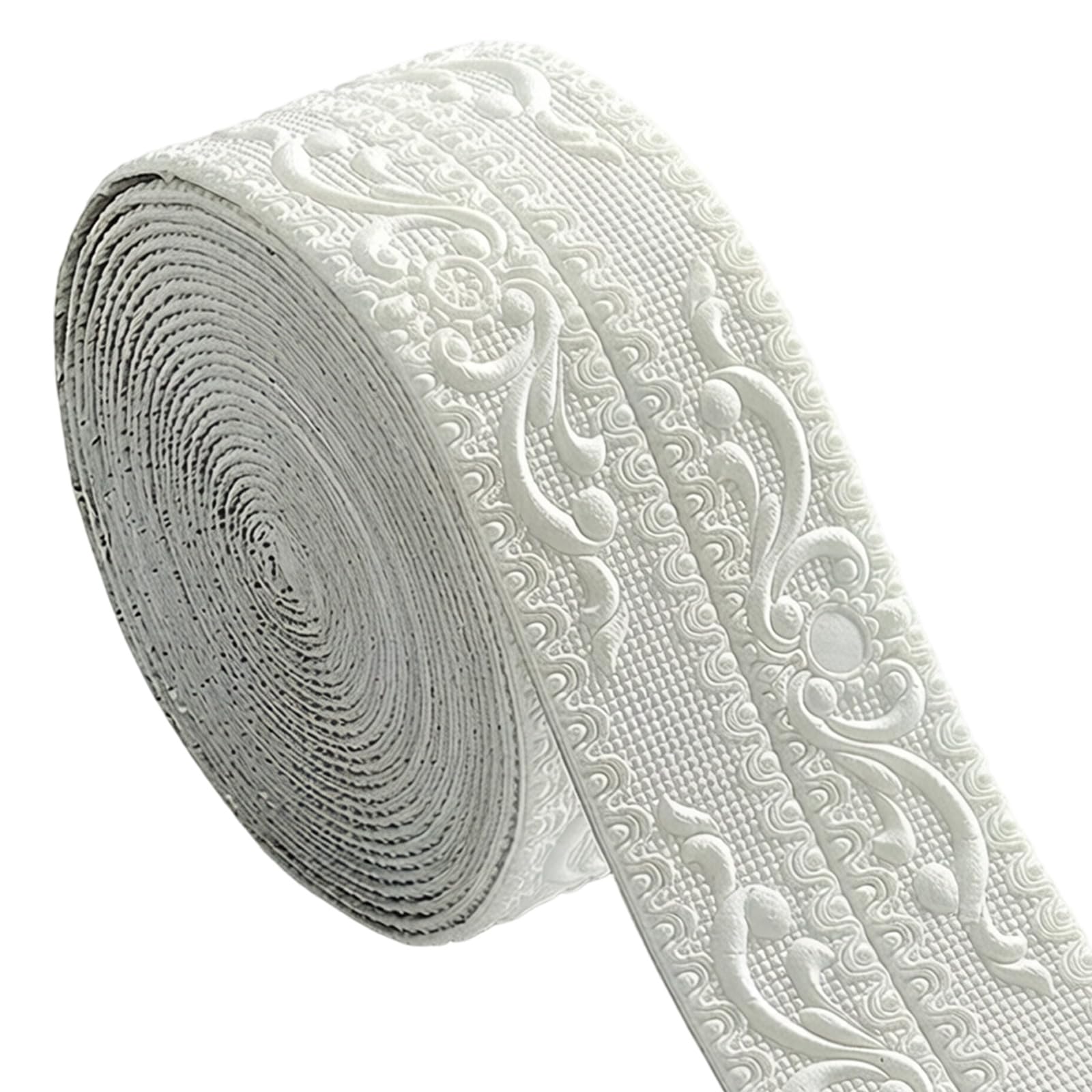 Multipurpose Decorative Trim Tape Border Tape for Corners and Edges with Matte Texture and Long Last Adhesive Trim