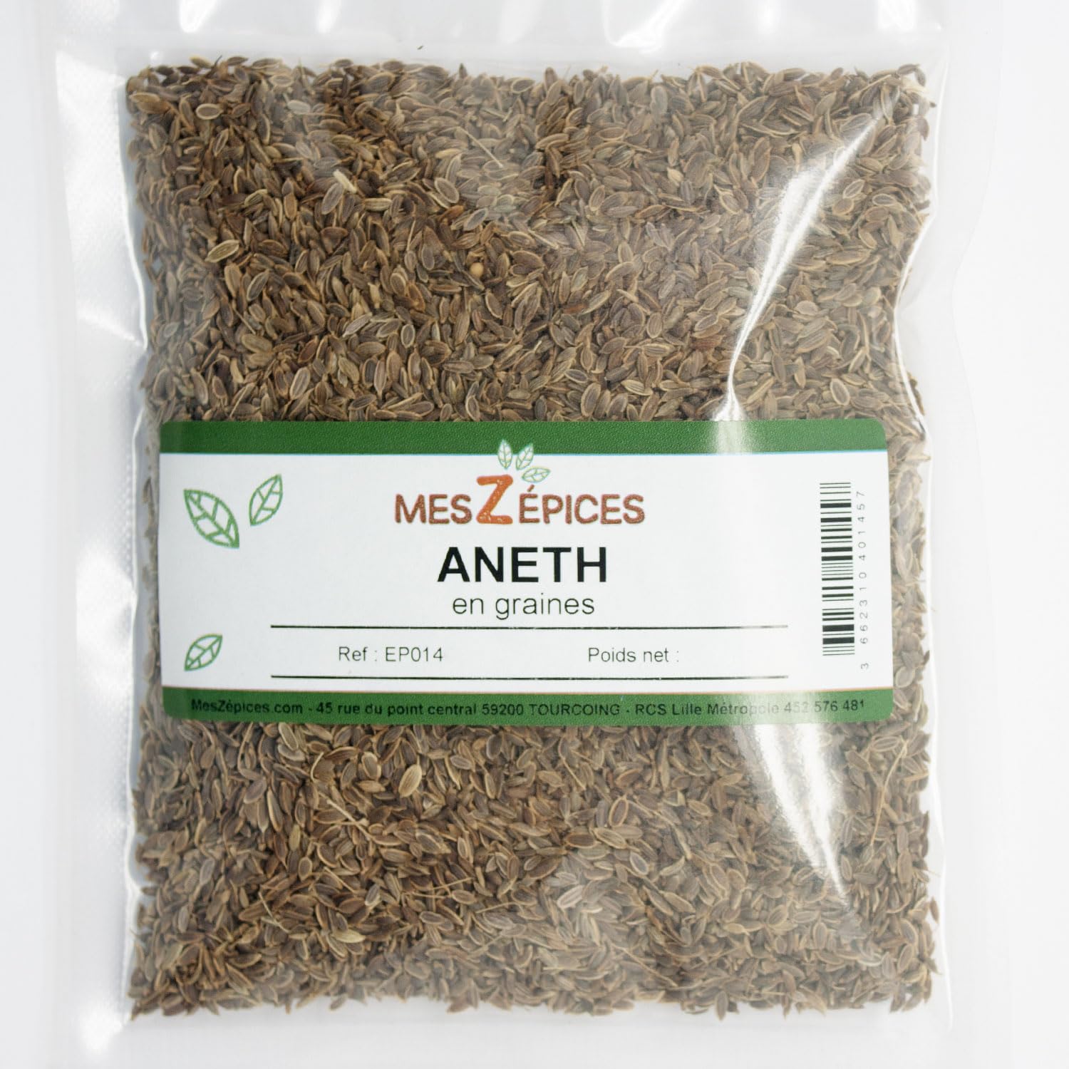 Aneth en graines - Sachet de 5 kg