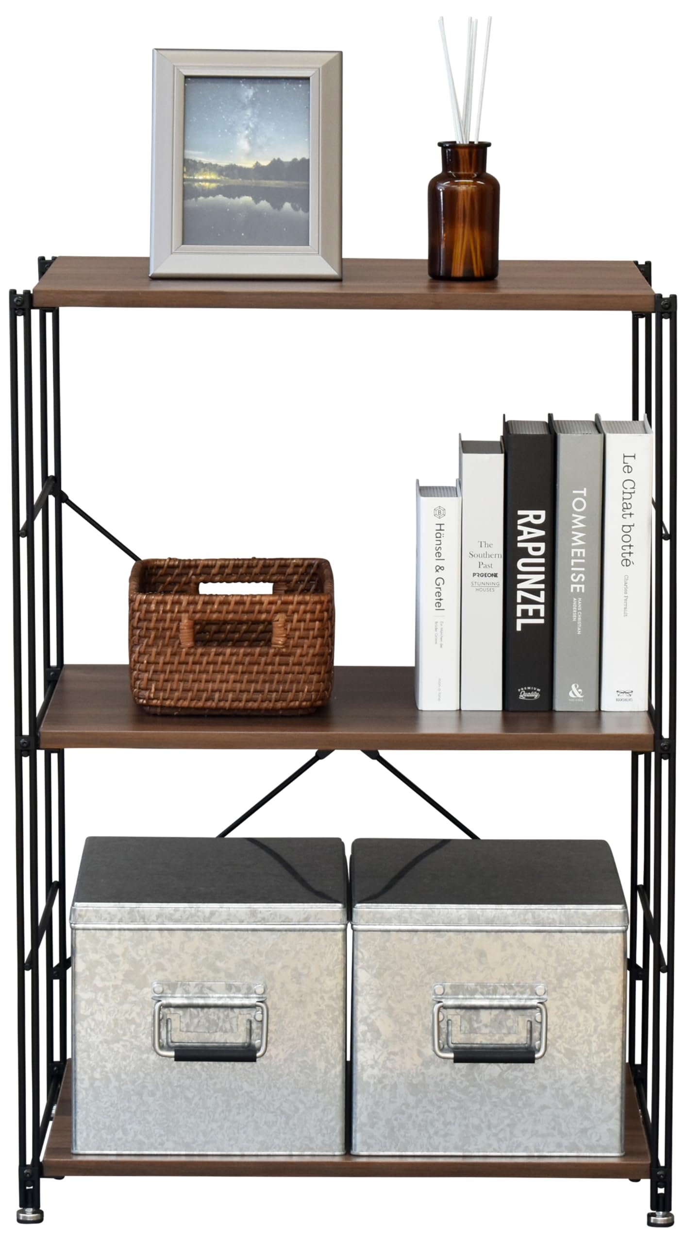 ラインシェルフ幅45~80×奥行42.5×高さ85.7cm 3段オープンシェルフ Amazon｜ekans(エカンズ) ラック ラインシェルフ 幅45～80×奥行