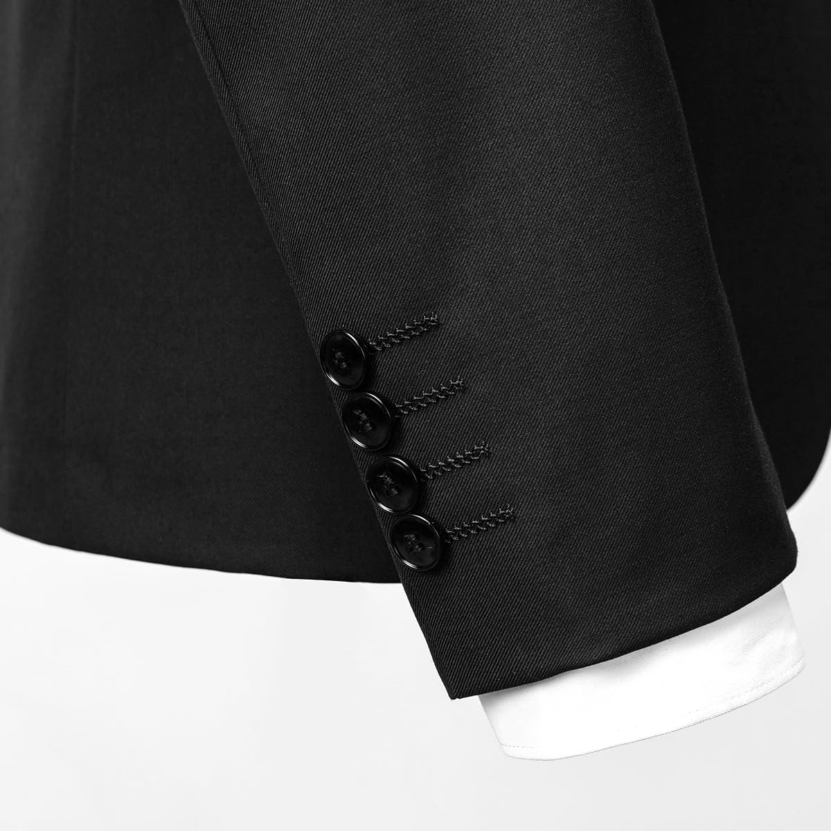 Allthemen Abiti da Uomo 2 Pezzi Abito da Sposa Regular Fit Abito da Lavoro a Due Bottoni Blazer Pantaloni