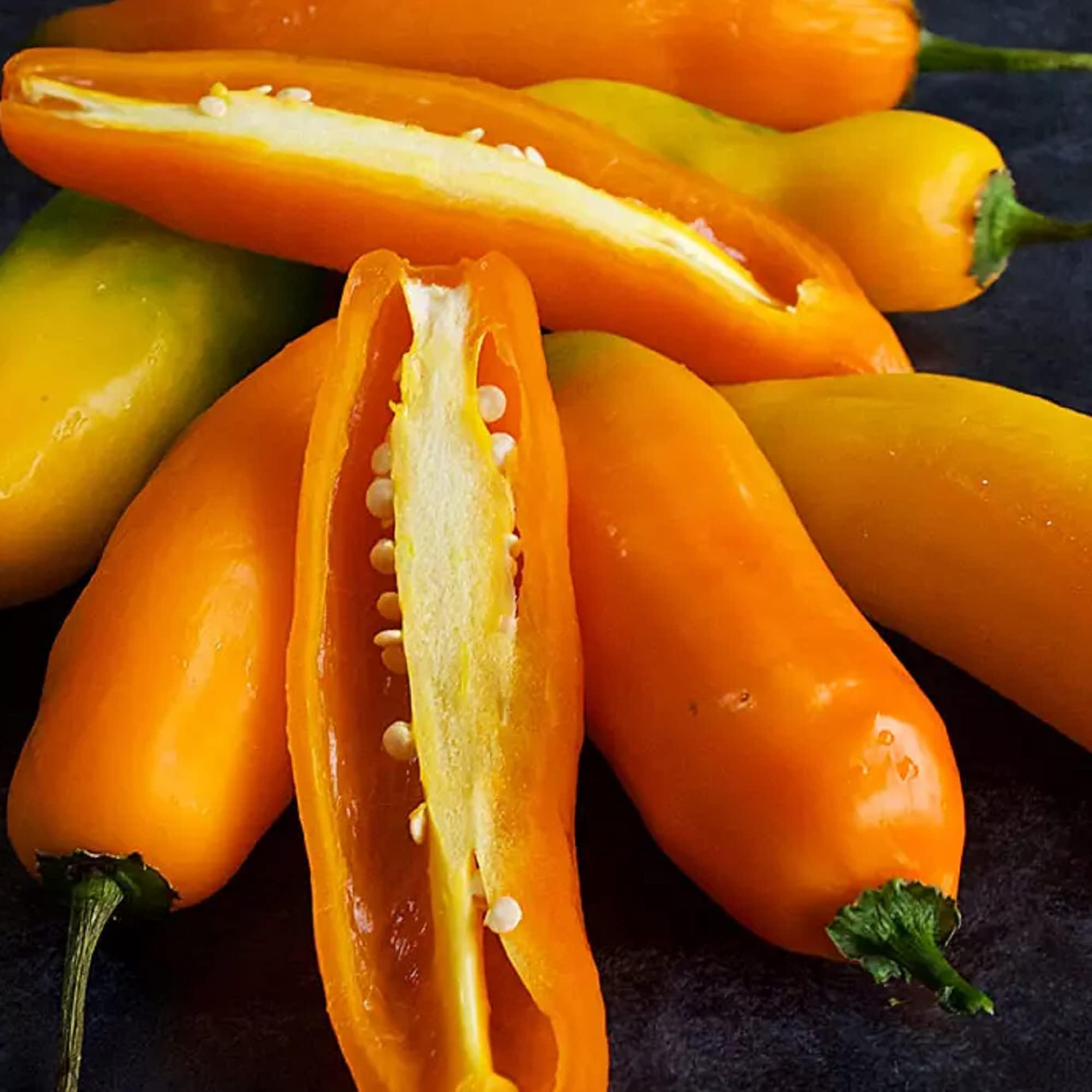 CHUXAY GARDEN Aji Amarillo,Peruvian Yellow Pepper Seed 30