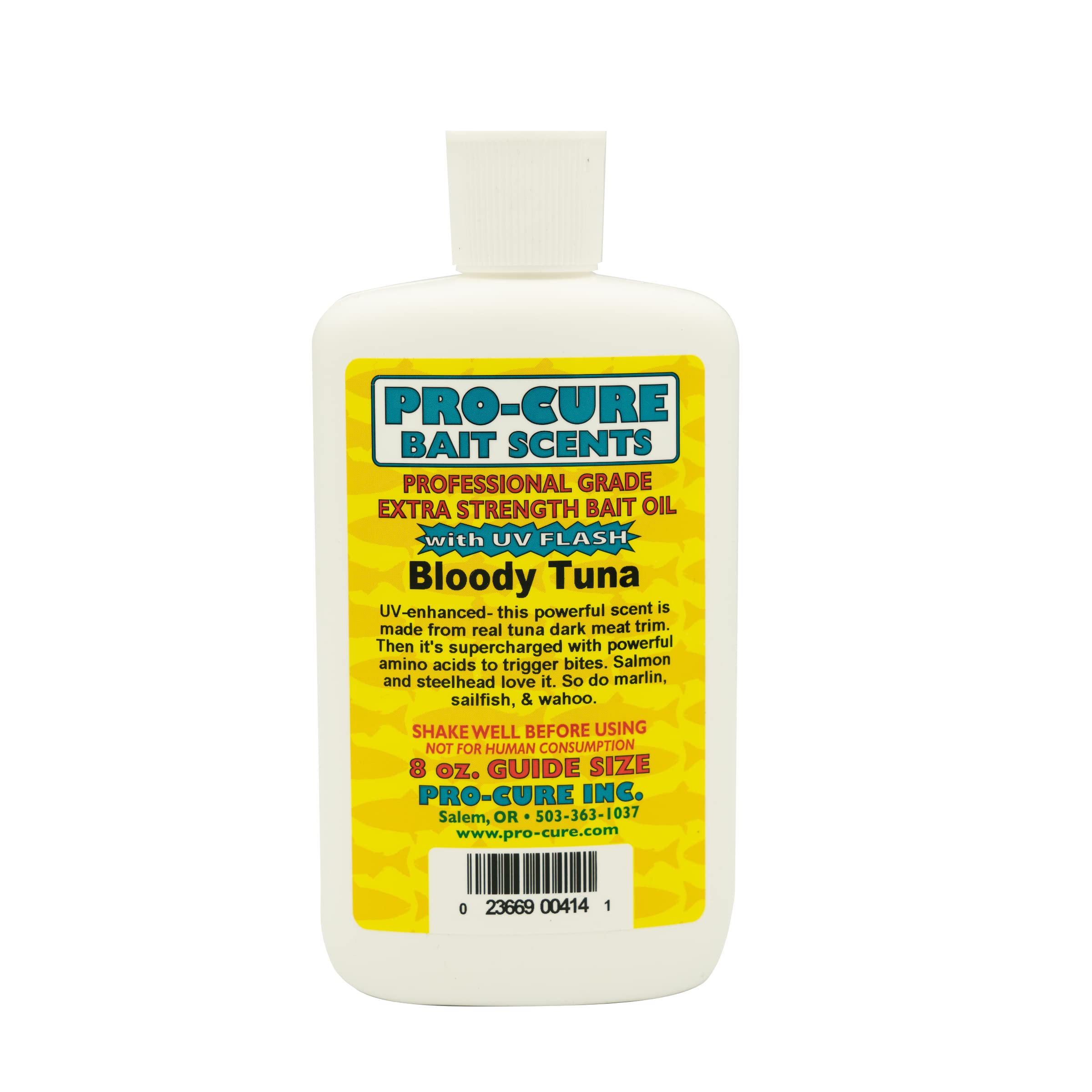 Pro-Cure Bloody Tuna Bait Oil, 8 Ounce, Multi : Fishing Attractants : Sports & Outdoors