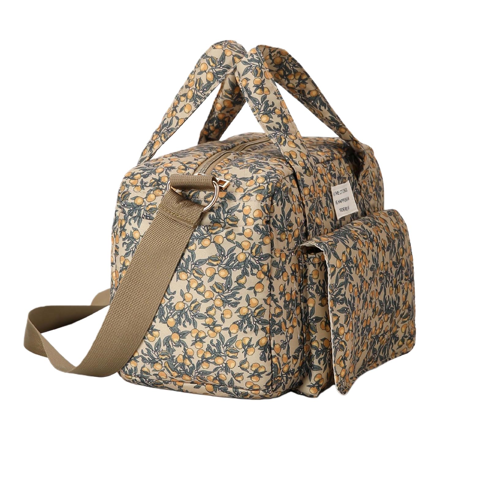 Borsa organizer per giocattoli, pannolini, bottiglia d'acqua, passeggino, design trapuntato, borsa per mamma, passeggini, borse da appendere
