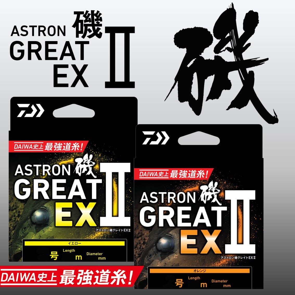 Amazon.co.jp: ダイワ(DAIWA) ナイロンライン アストロン磯グレイトEX2