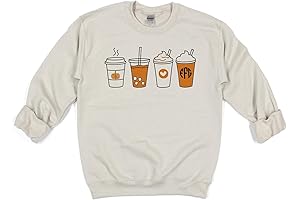 Monogrammed Fall Sweatshirt: The Epitome of Cozy and Style