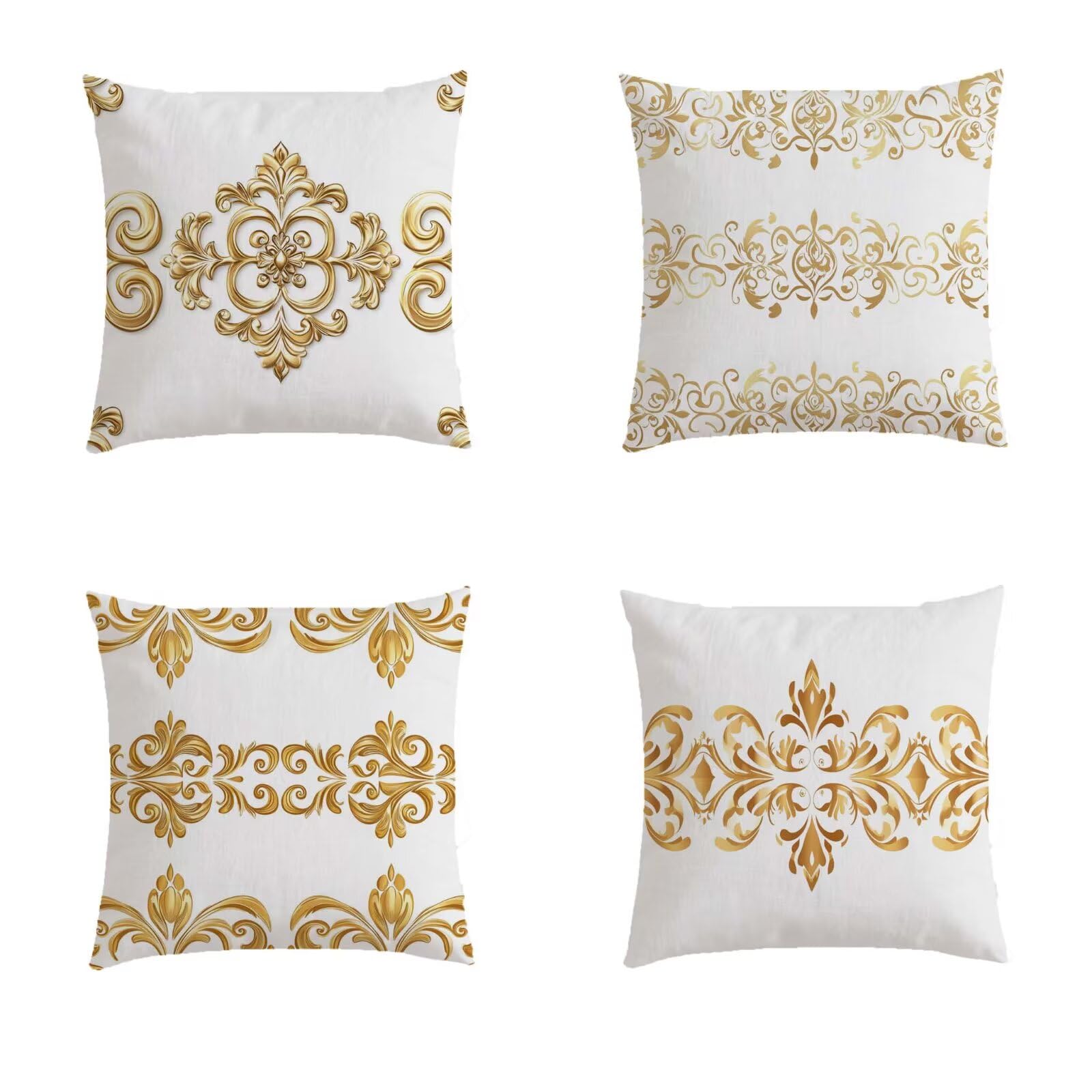 Housse de coussin 70x70cm en lin pour salon de jardin