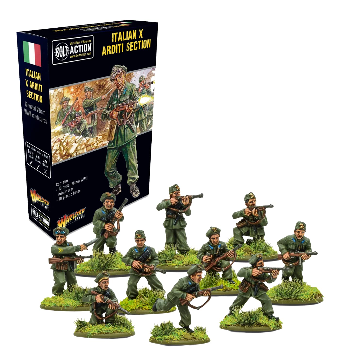 Buy Wargames Delivered Bolt Action Miniatures Italian X Arditi