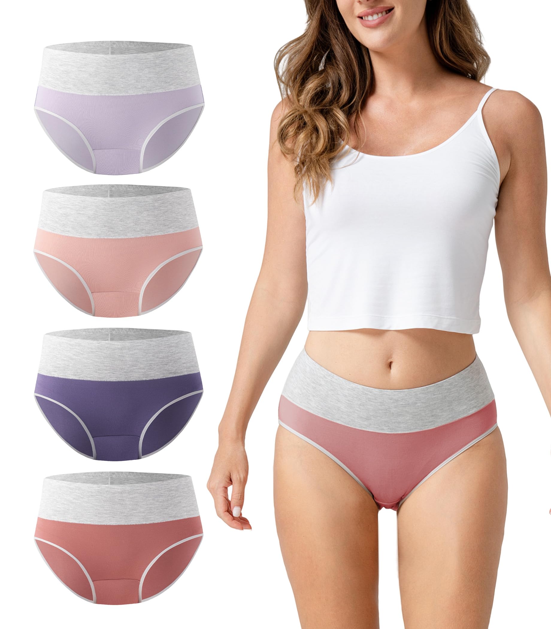 DAVID ARCHY Womens Underwear, Bamboo Rayon Women's Briefs