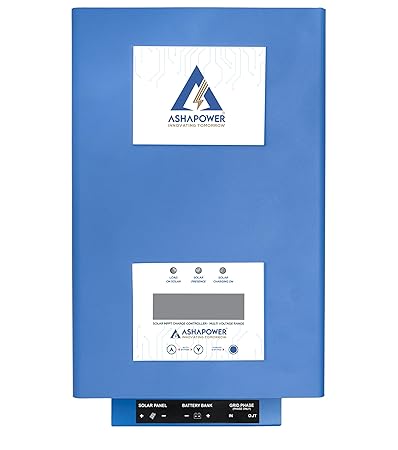 ASHAPOWER Solar MPPT Charge Controller (48/60/72/96V : 50 Amp, Max.Voc:270V) Helios 50 Ver.7.5