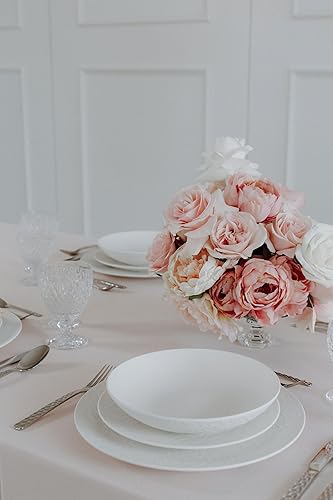 Miniatura 2 de Villeroy & Boch Manufacture Rock Blanc - Cuenco profundo/llanta, 11.5 pulgadas, porcelana premium, color blanco