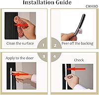 Vista 5 de Tira de sellado de 32.8 pies autoadhesiva para ventanas y puertas, burlete para insonorización del hogar, a prueba de viento y polvo, mayor