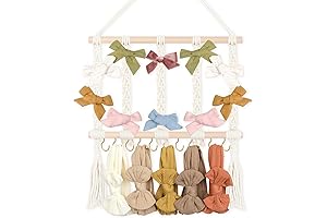 POVETIRE Girl's Hanging Headband Holder