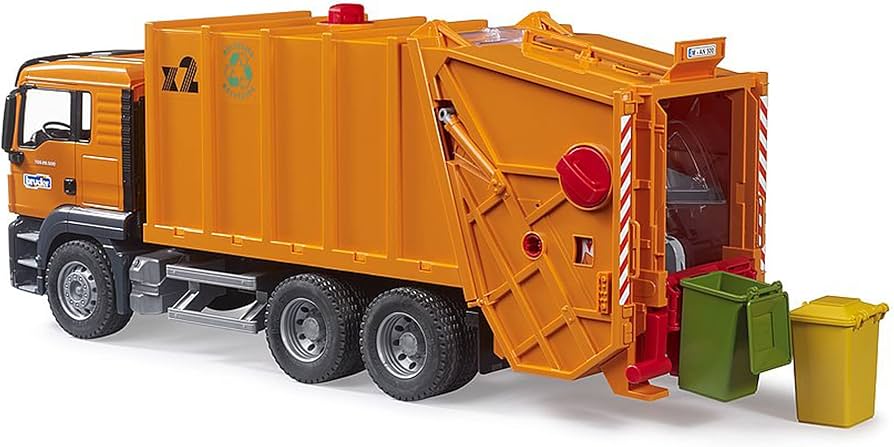 Amazon.co.jp: bruder ブルーダー MAN TGS ごみ収集車 BR03760