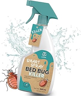 Pestmatic Smart Spray Bed Bug Away, Bedbug Sprays for Home, Solution for Bed Bugs, Advantage Bedbug Control & Repellent, Fast Acting Crawling Household Insect Killer, Long Lasting Treatment