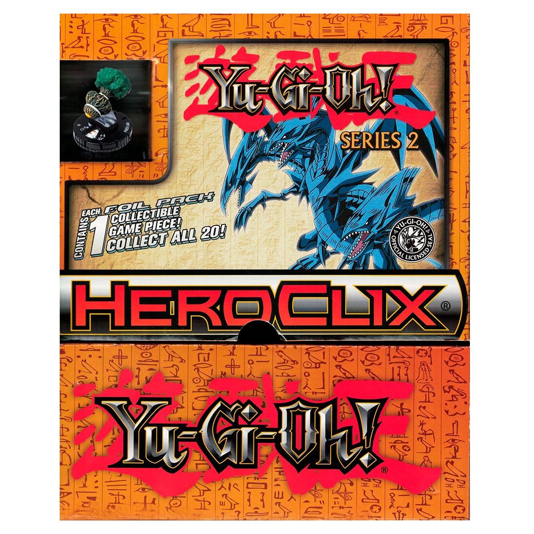 Boneco Yu-Gi-Oh. Heroclix: Series 2 Booster Pack Sortido Suika