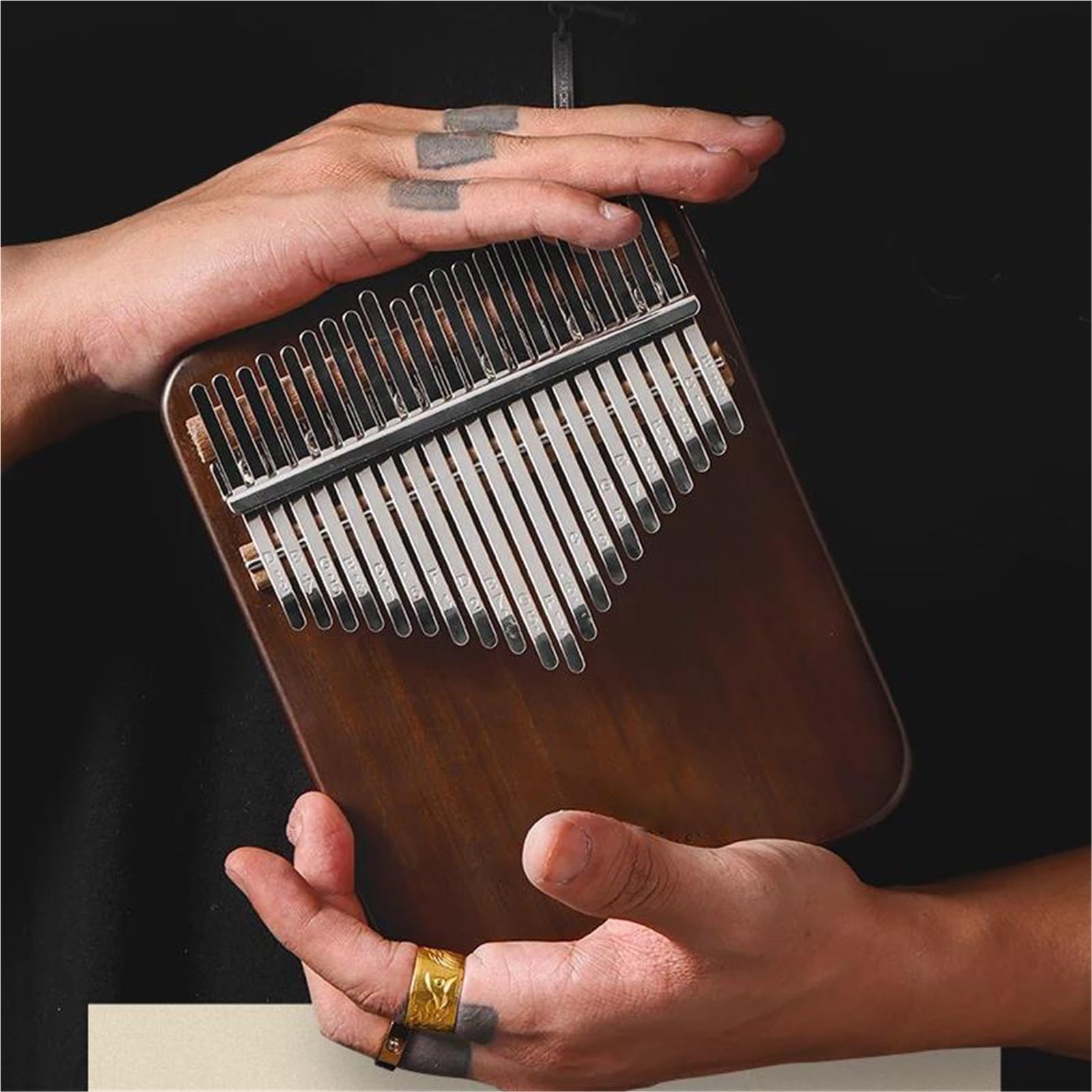 Kalimba For Beginners Kalimba 21 Keys Professional Musical Keyboard Wood Portable Beginner Fingers Piano Scale Musical Instruments