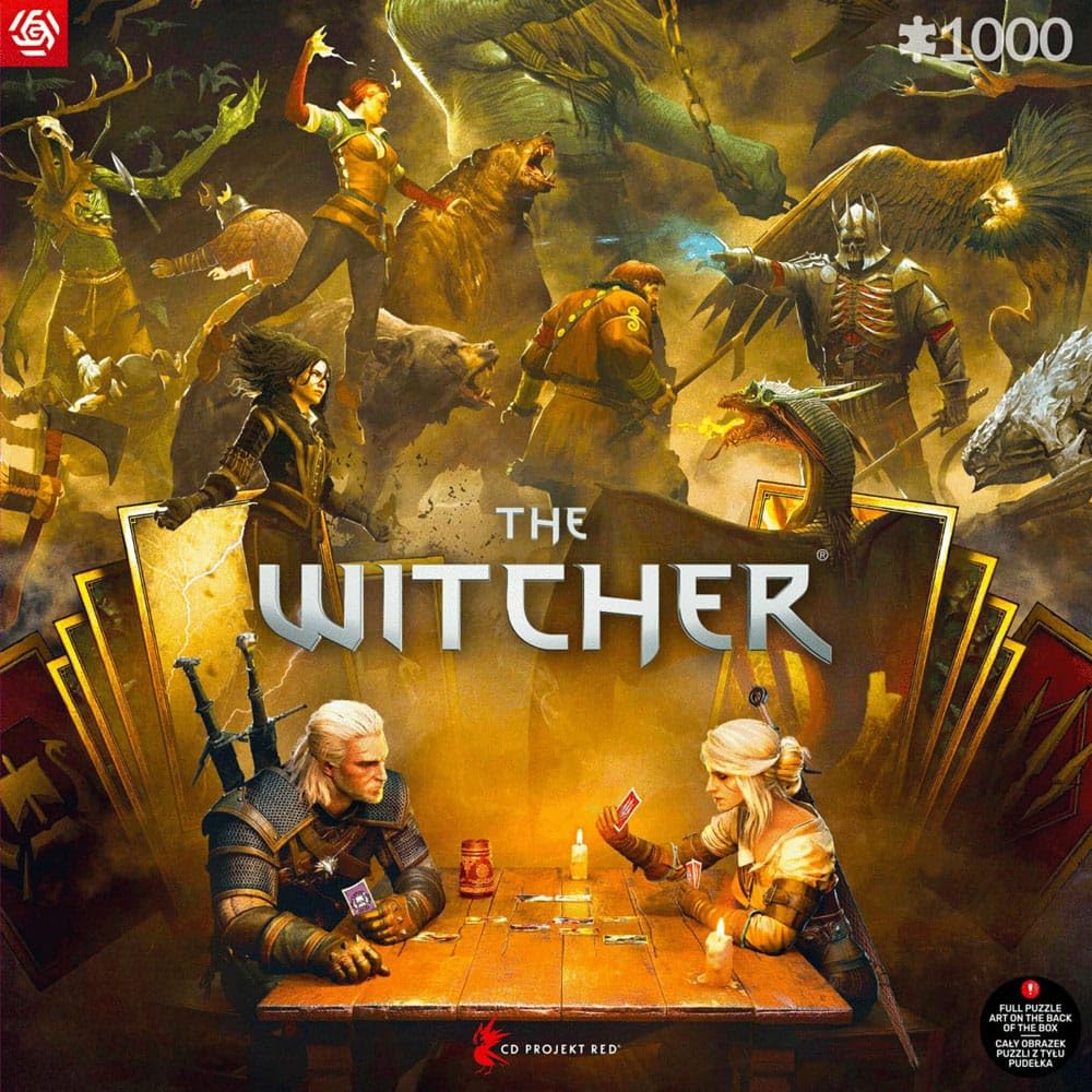 The Witcher, Gwent Official Jigsaw Puzzle 1000 Piece 68 x 48 cm