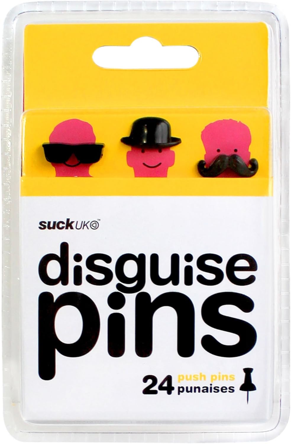 Suck UK Disguise Novelty Push Pins Amazon.co.uk Toys & Games