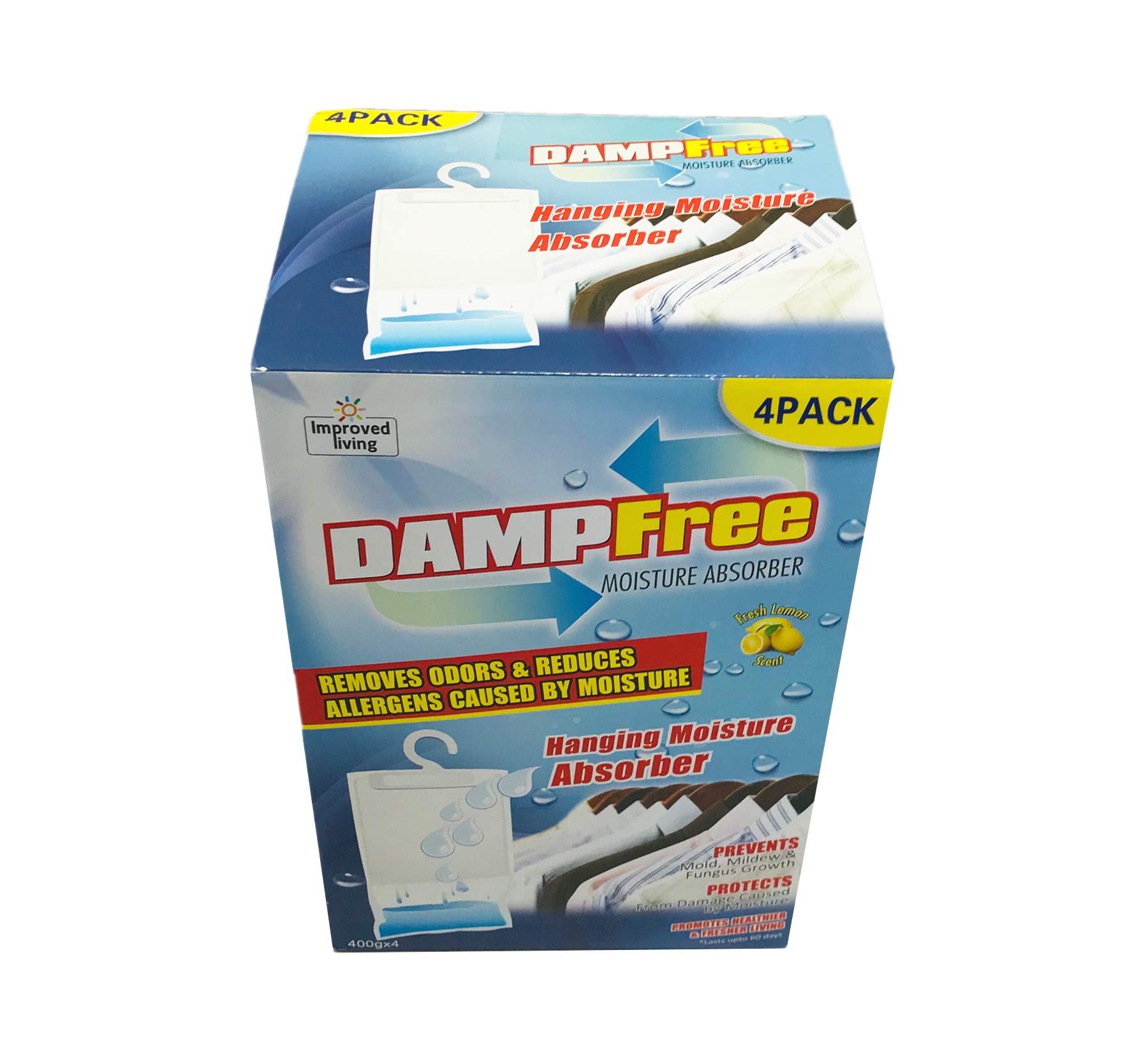 Dampfree Moisture Absorber - 4 Pack -4