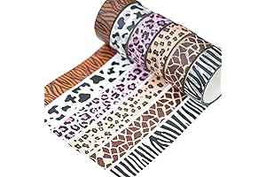 Animal Print Washi Tape Set
