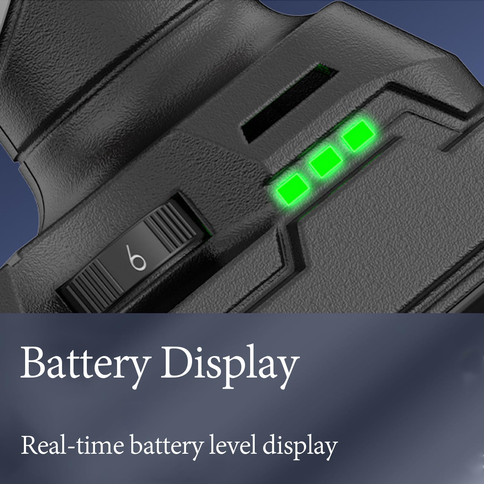 Pistola Elettrica per Sigillante a Doppio Tubo, Pistola Wireless a Due Componenti con 2 Batterie - Spinta da 850KG, 6 Velocità & Modalità Cruise, Anti-Gocciolamento per Silicone, Sigillatura