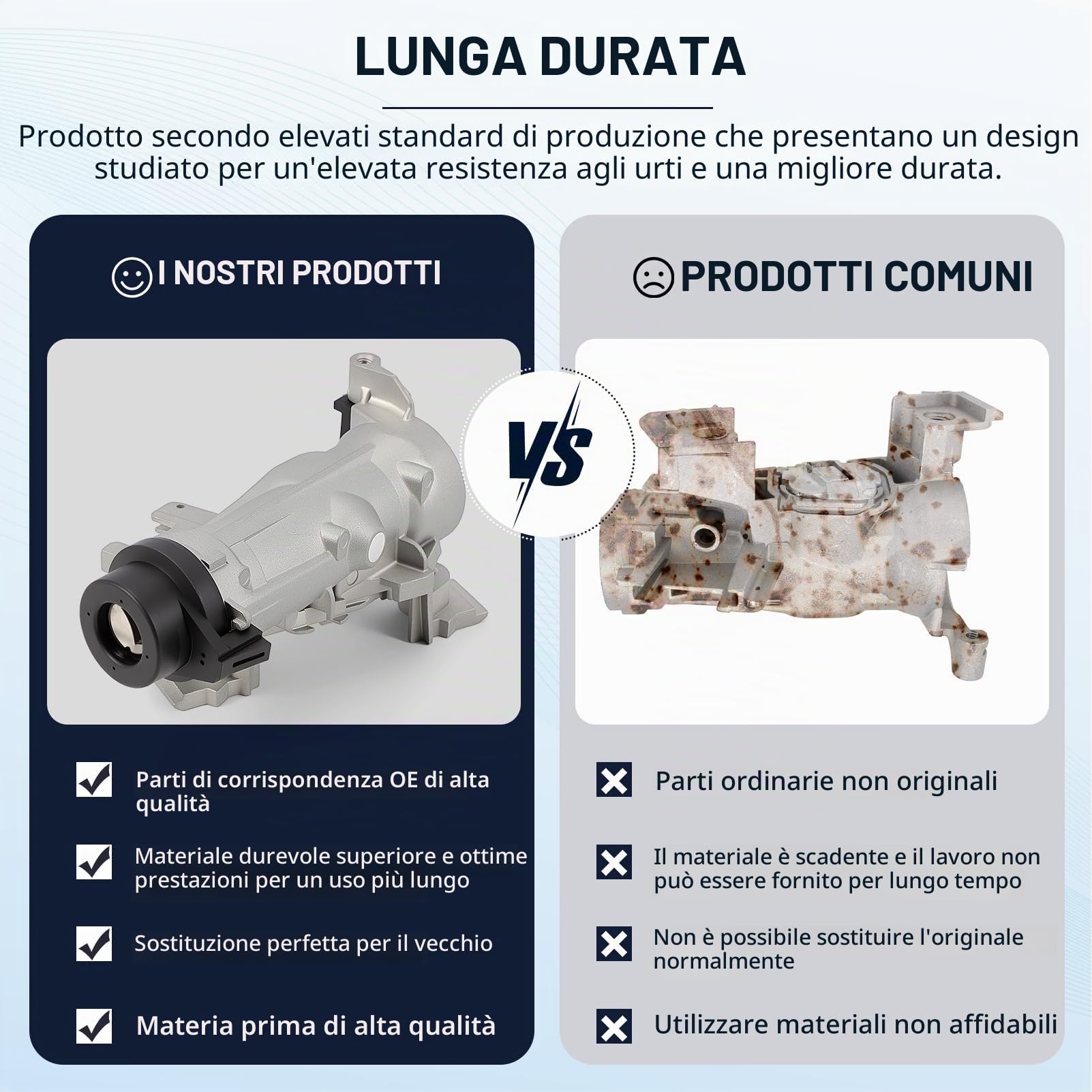 1K0905851B Interruttore di Accensione Bloccasterzo con 2 Telecomando 2 Chiavi per A1 A3 Q3 Golf 5 6 7 Seat Altea Leon Octavia Beetle Caddy 3 Jetta Touran Tiguan Serratura Accensione 1K0905841