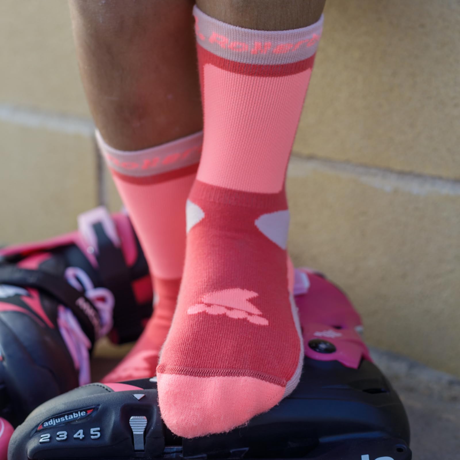 Rollerblade Kids Socks Calcetines de patines en línea Niñas (Pack de 1)
