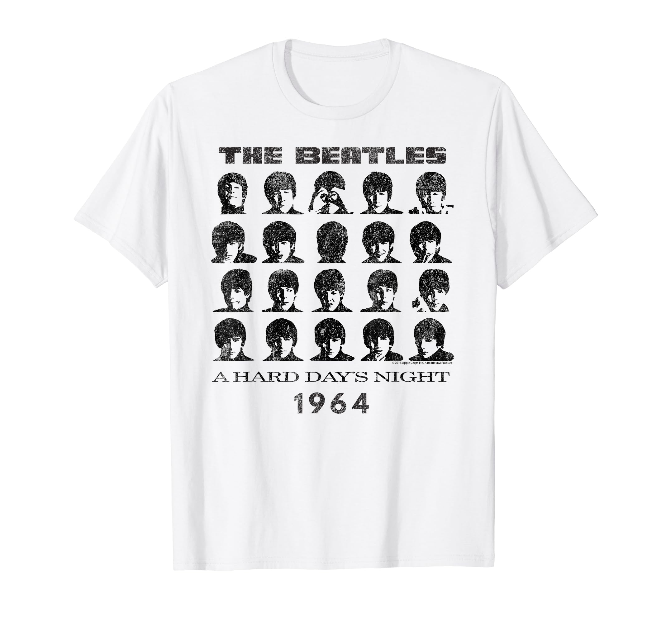 Amazon | ザ・ビートルズ A Hard Days Night Tシャツ | Tシャツ