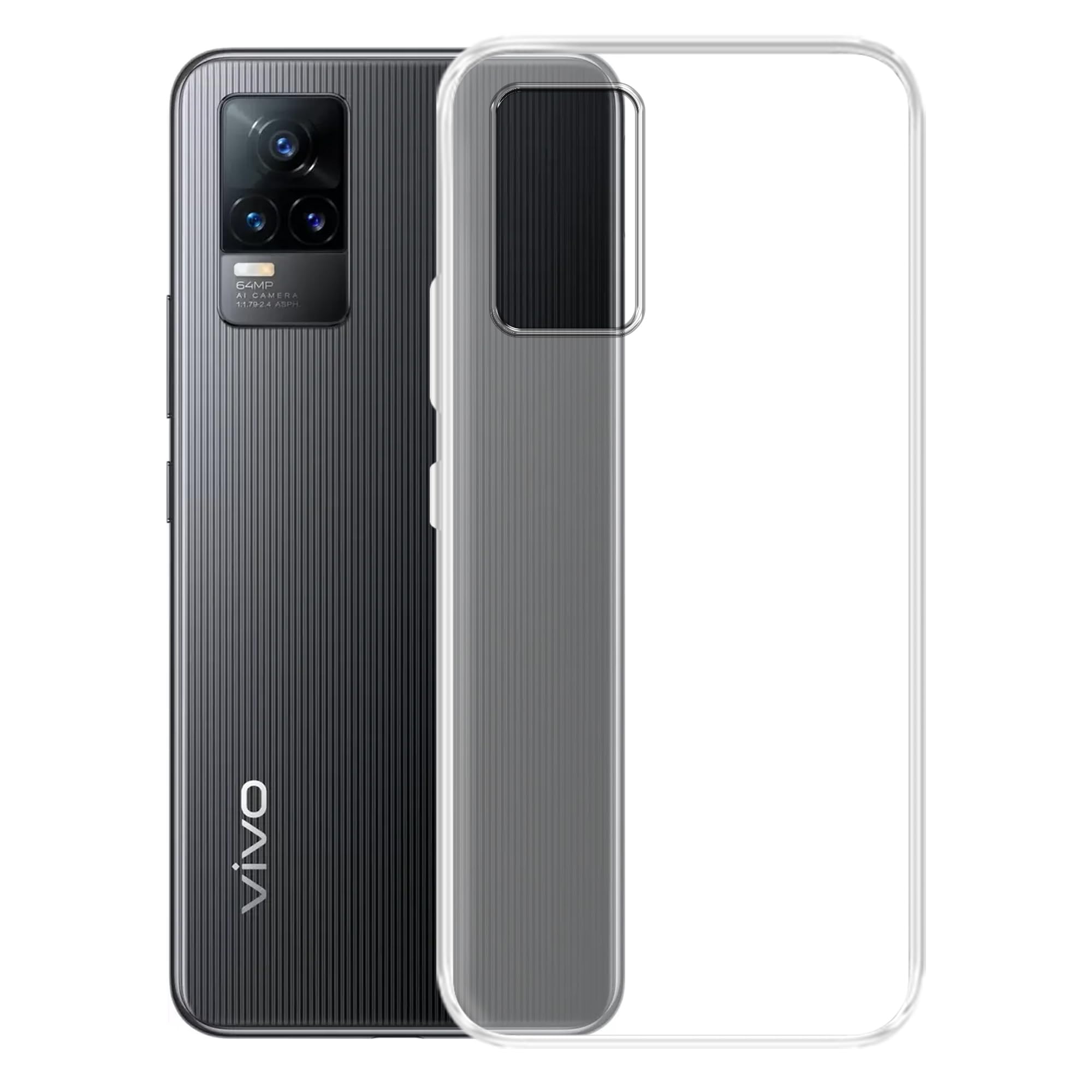 Zapcase Back Case Cover for Vivo Y73 | Compatible for Vivo Y73 Back Case Cover | 360 Degree Protection | Soft and Flexible (TPU | Transparent) (B0D1MX82BX) Amazon Price History, Amazon Price Tracker