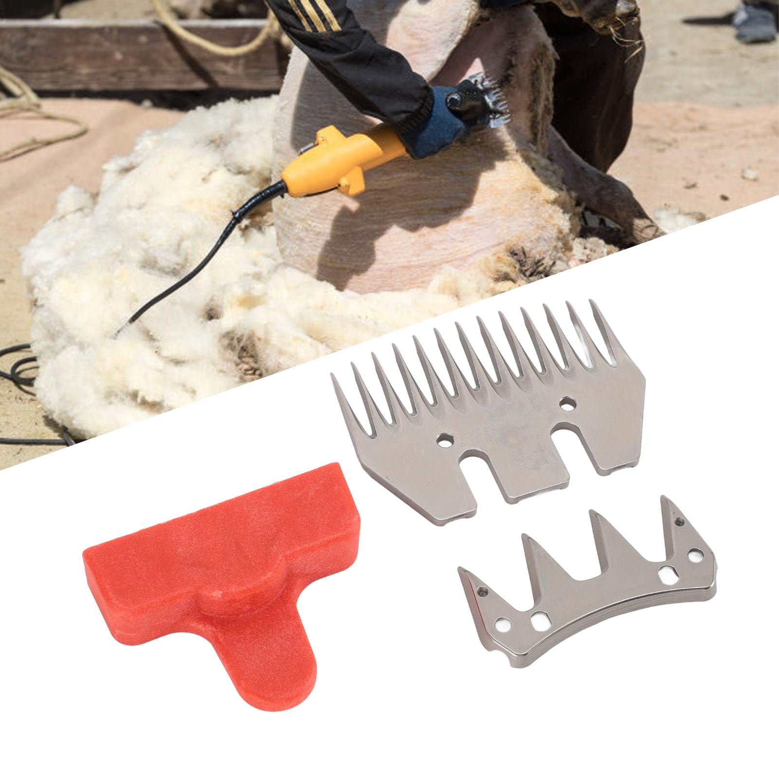 Lame Di Ricambio Per Cesoie Da Tosatura - 13 Denti, Per Pecore, Capre E Alpaca - Foto 8