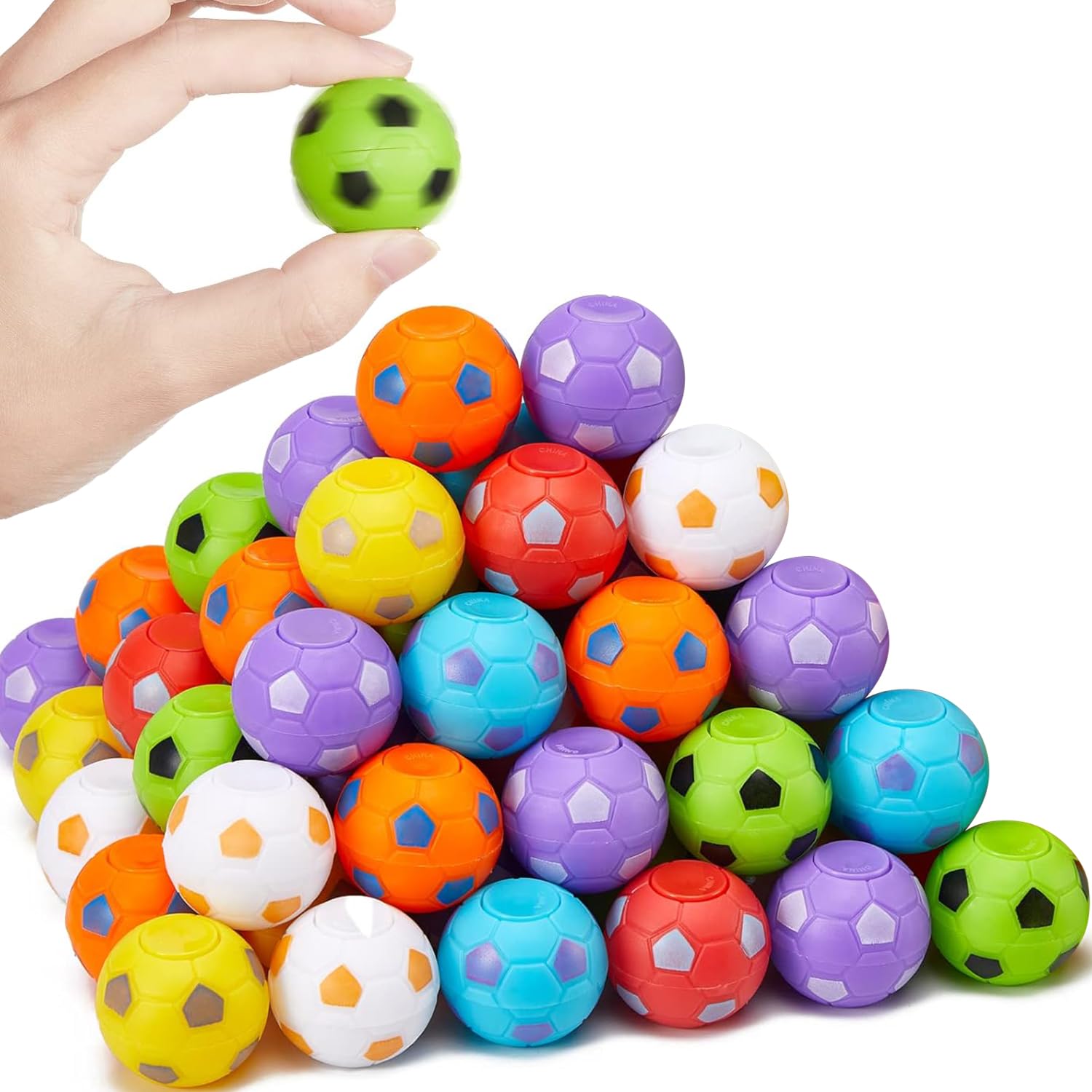 Amazon.com: SCIONE 72 Pack Soccer Fidget Spinners, Soccer Party