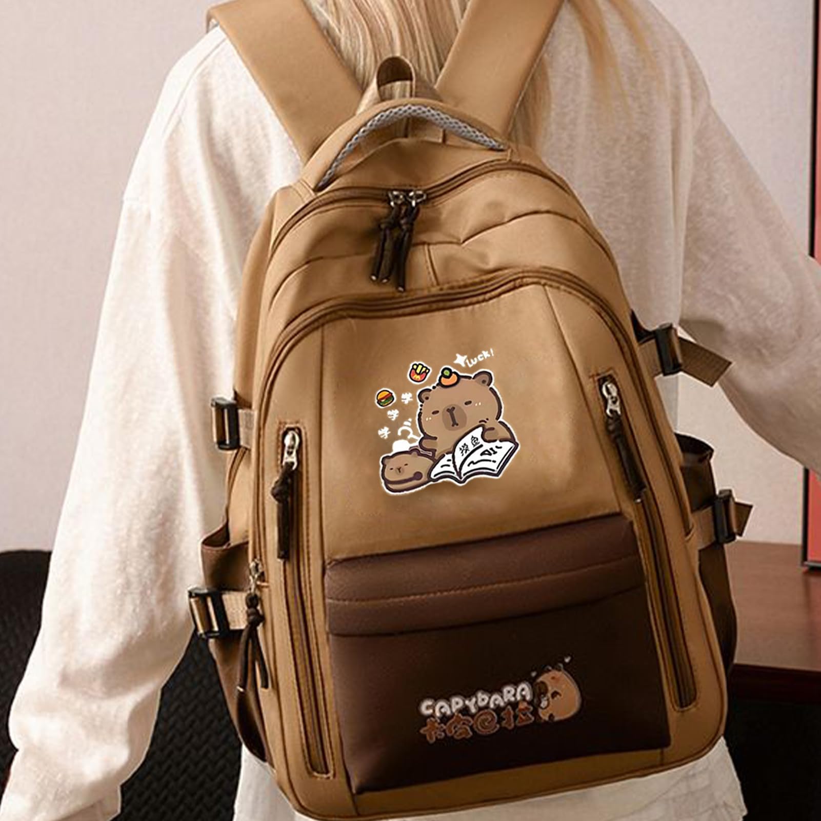 Tier Rucksack Set Federmappe Handtasche Set Schreibwaren Laptop | Niedlicher Igel Schulranzen Set Kinder Bücher, Kinder, Vorschulkinder, , Schüler, Teenager, Reisen, Picknick, Pendeln,