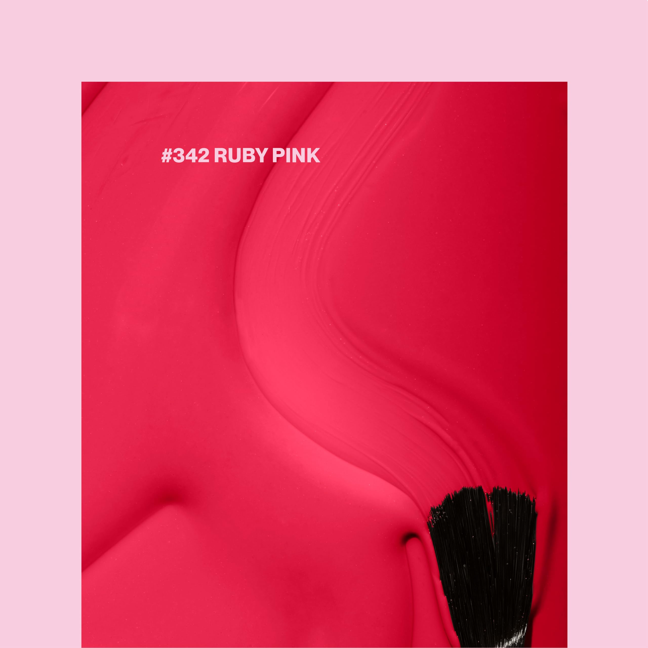 Pink Gellac UV Gel Nail Polish - 342 Ruby Pink 15 ml - Long Lasting UV Nail Polish Pink - Gel UV for 14 Days Nails in Salon Quality - Made in Holland