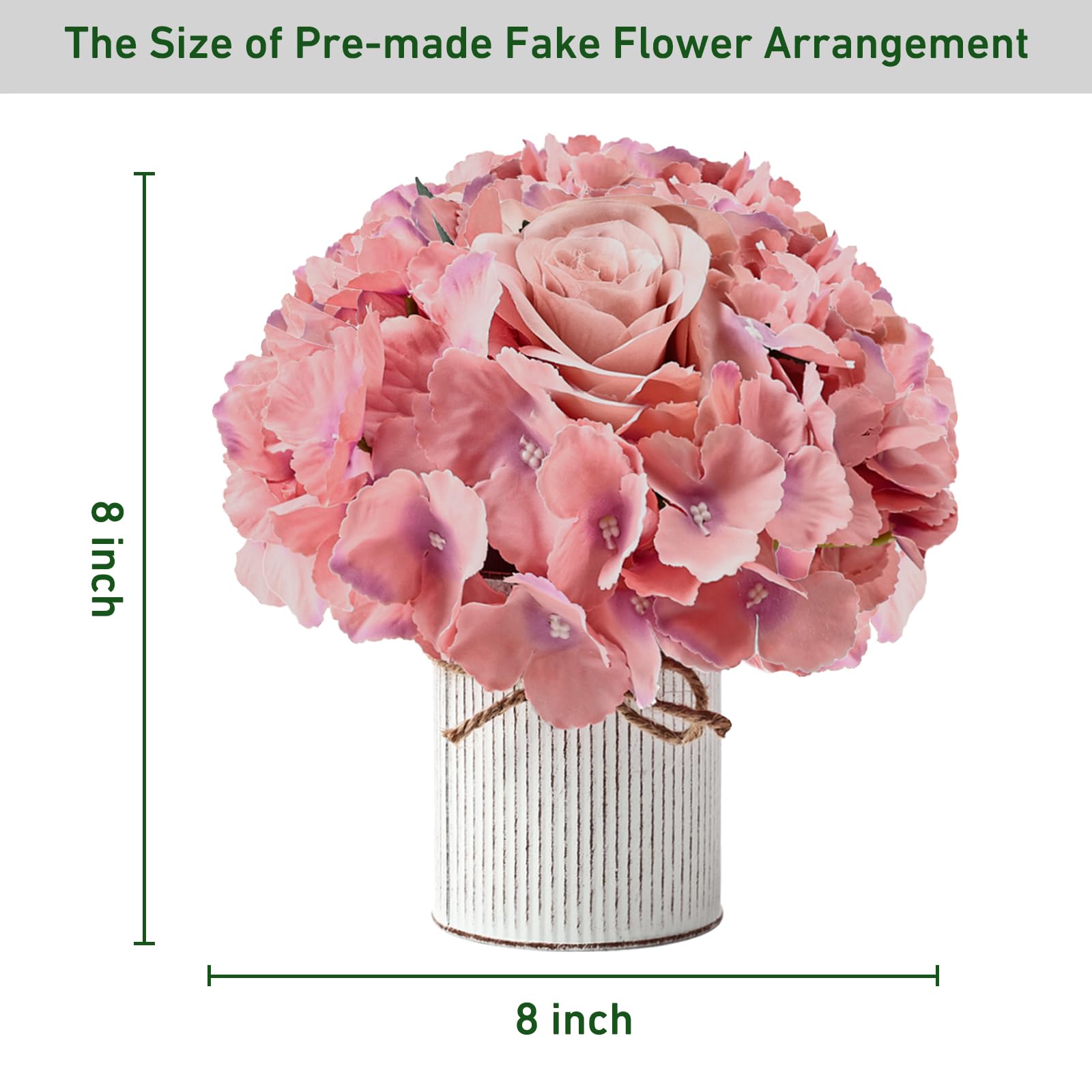 Amazon.com: DIYDOFUN Flower Table Centerpieces - Set of 6 Floral