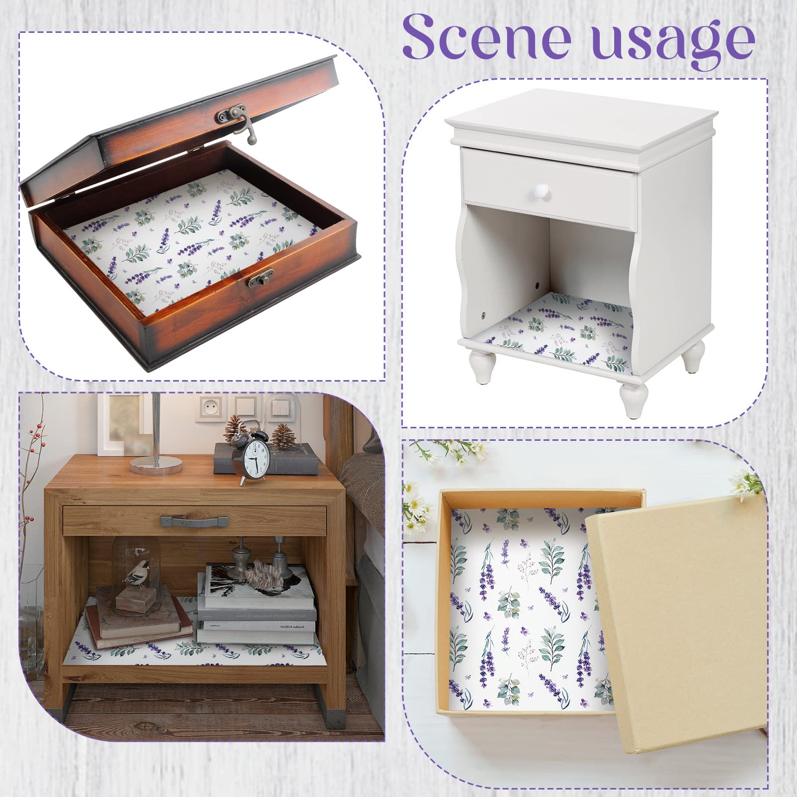 Amazon.com: Geelin 24 Sheets Scented Drawer Liners for Dresser Non Adhesive Drawer  Paper Sheets Fragrant Paper Liner for Shelf Closet Dresser Home  Bedroom(Lavender Style) : Home & Kitchen