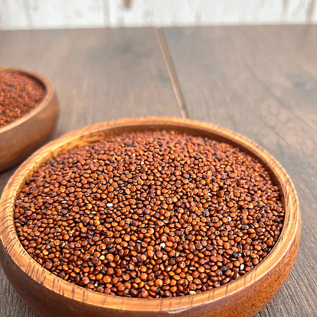 süssundclever.de® Bio Quinoa rot | 1,8 kg | Premium Qualität | plastikfrei und ökologisch-nachhaltig abgepackt