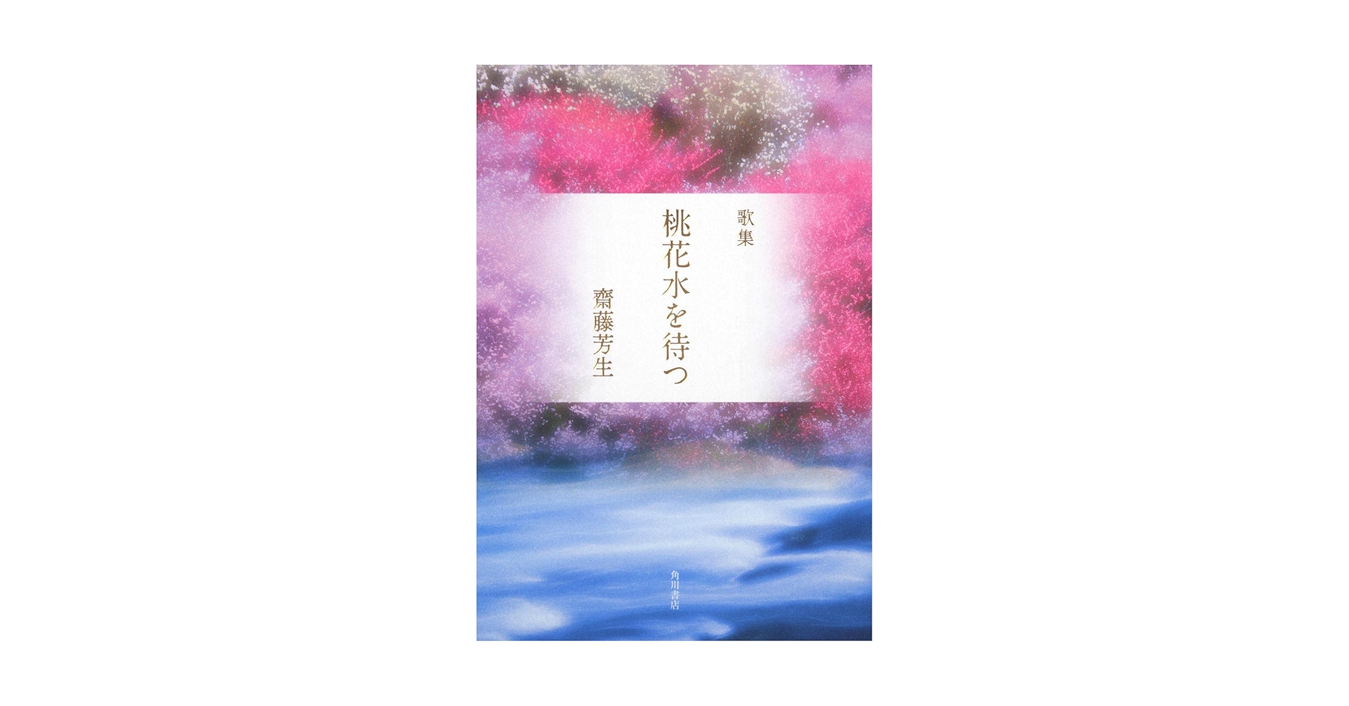 桃花水を待つ 歌集/角川書店/齋藤芳生（単行本） 歌集 桃花水を待つ | 齋藤 芳生 |本 | 通販 | Amazon