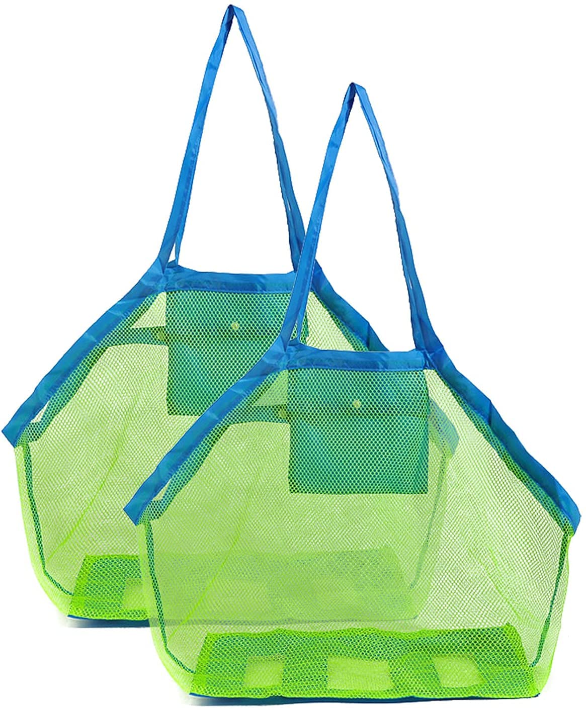 2 Stcke Sandspielzeug Netztasche Groe,Outdoor-Strandtasche,Kinder  Aufbewahrungsnetz Aufbewahrung Netz Tasche fr Sandspielzeug Strand Mode. :  Amazon.de: Spielzeug