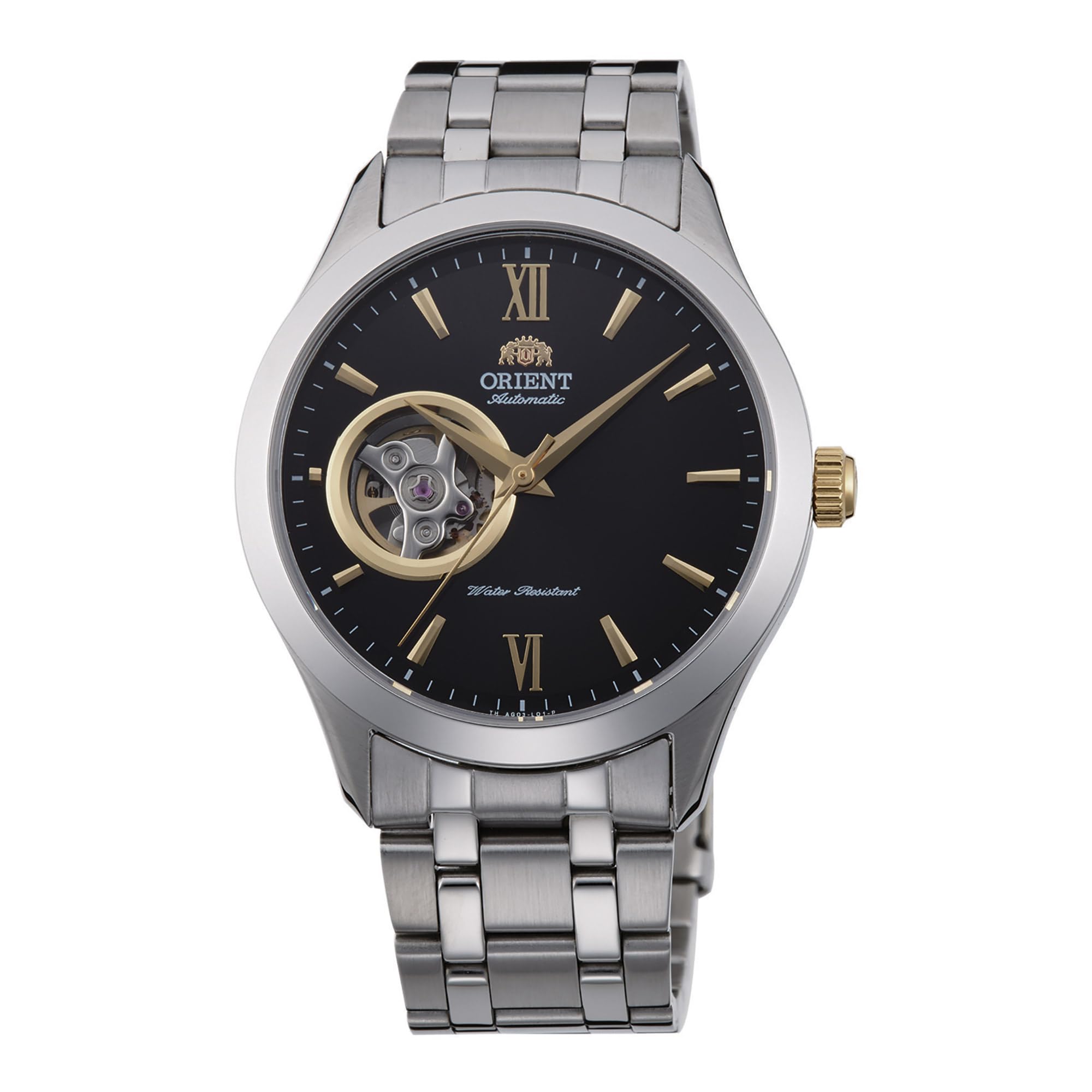 Orient Contemporary Open Heart AG03 Herren-Armbanduhr, automatisch, manuell aufziehbar
